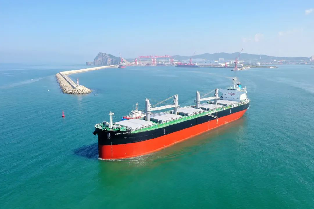 江蘇遠(yuǎn)洋全力提升水運(yùn)服務(wù)能力 “海上鋼鐵駝隊(duì)”跑出“一帶一路”金通道