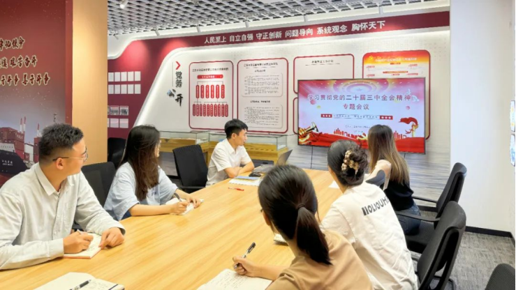 青春正當(dāng)時，奮楫在遠洋 | 江蘇遠洋團組織學(xué)習(xí)貫徹黨的二十屆三中全會精神