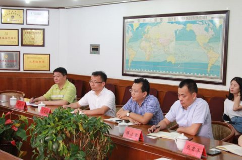 恬吉海運來我司拜訪