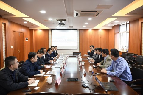 中船保來我司進(jìn)行保險業(yè)務(wù)交流