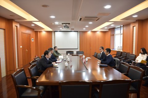 飛騰國際航運公司來我司拜訪