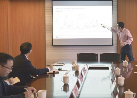 克拉克森上海辦來我司拜訪