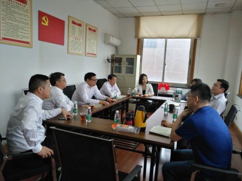 省港口集團領(lǐng)導(dǎo)蒞臨新世紀張家港分公司調(diào)研