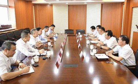 中銀保險有限公司來我司進行業(yè)務(wù)調(diào)研