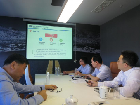 晁陽董事長對新世紀(jì)貨運、通海進(jìn)行調(diào)研