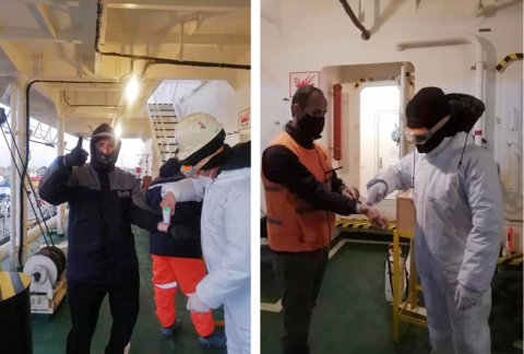 【一線紀(jì)實】最高標(biāo)準(zhǔn)！最嚴(yán)要求！“江遠(yuǎn)永州”輪堅決筑牢海上疫情防線