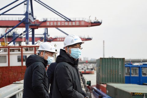 戴偉率隊(duì)走訪運(yùn)河地區(qū)