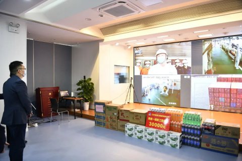 江蘇省港口集團(tuán)總經(jīng)理關(guān)永健慰問疫情防控一線職工